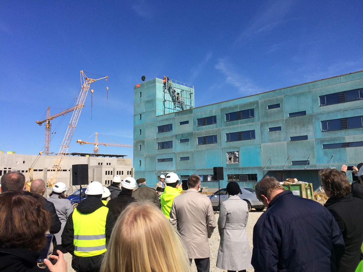 Uue Tallinna vangla ehitus jõudis sarikapeoni