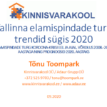 Tallinna elamispindade turu trendid sügis 2020
