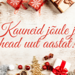 Kauneid jõule ja head uut aastat!