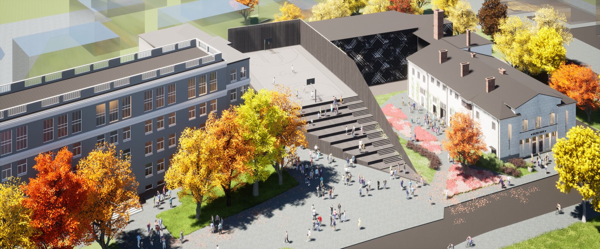 260218 Linn võttis vastu Gustav Adolfi gümnaasiumi spordihoone planeeringu Kalamajas 1