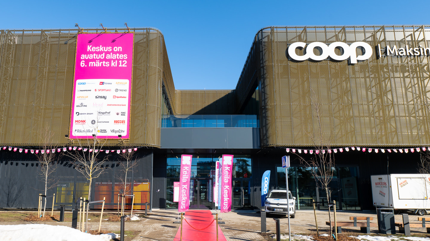 260309 Keilas avati Coop Panga rahastatud kaubandus- ja meelelahutuskeskus 1