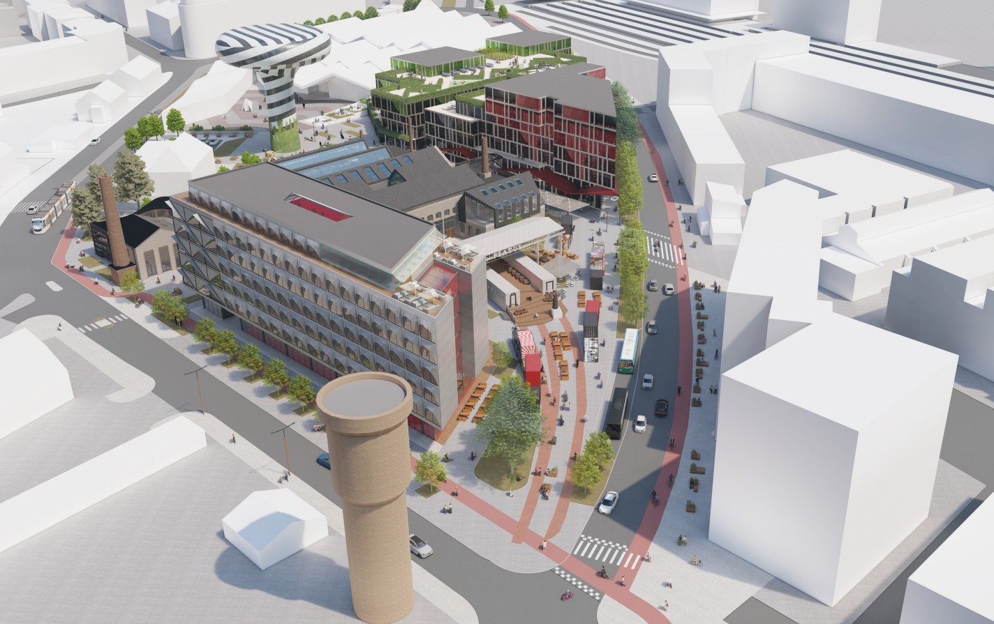 260408 Telliskivi ja Balti jaama ümbrus kujuneb kaasaegseks linnaruumiks