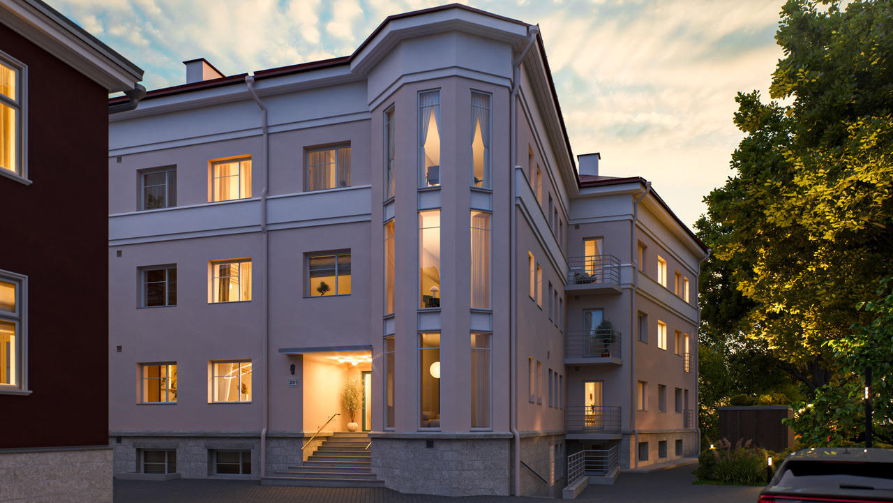 260409 Lind Living renoveerib korteriteks kaks Luigetiigi vaatega väärikat hoonet Kadriorus 2