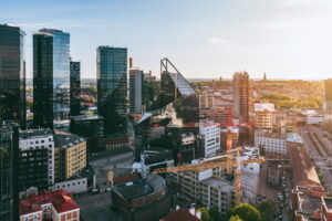 260522 Tallinna südalinna 54 miljoni euro eest rajatav kõrghoone Stellar kerkib kiires tempos
