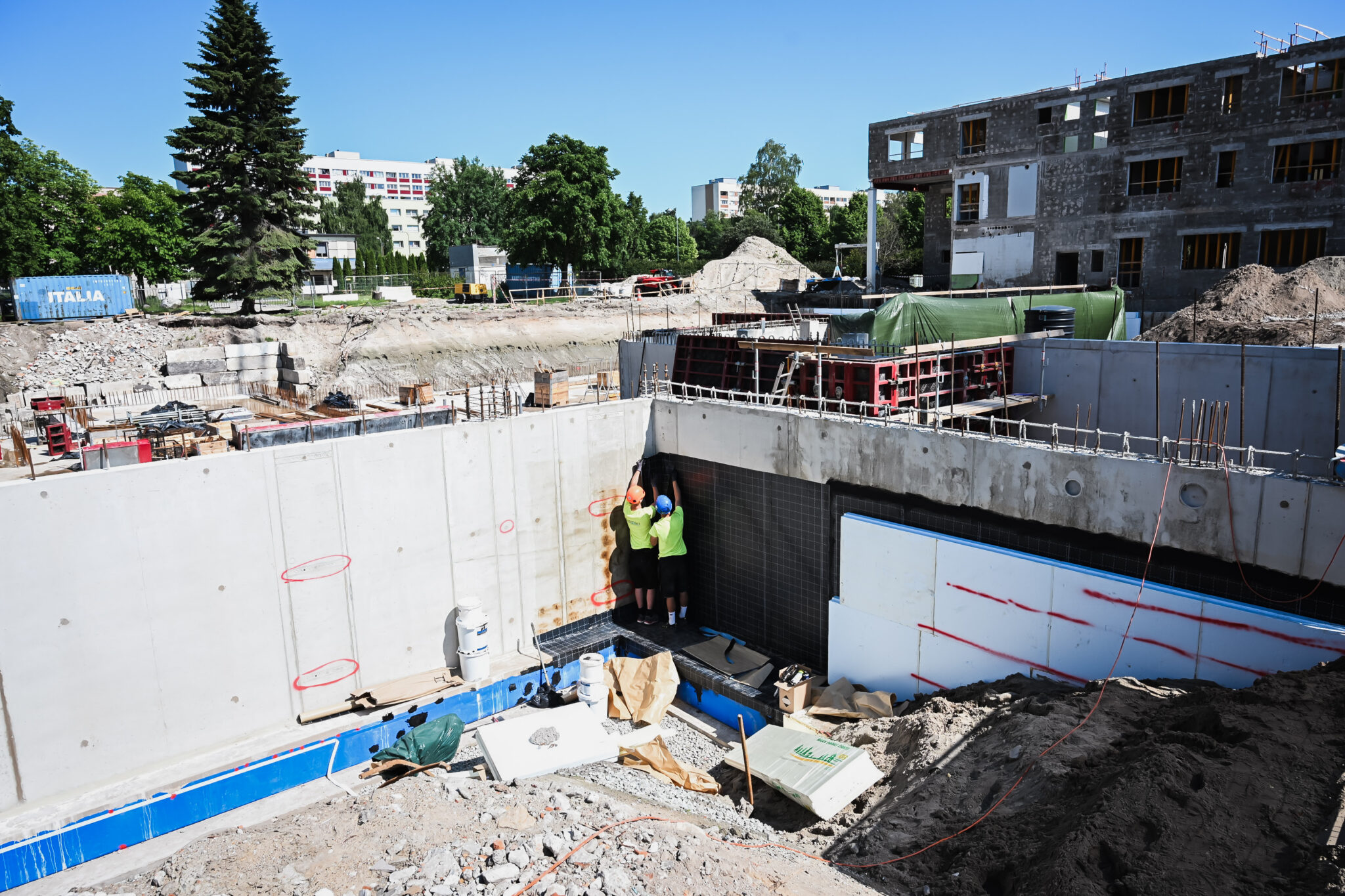 260701 Heleni kooli uus õppehoone sai nurgakivi 2